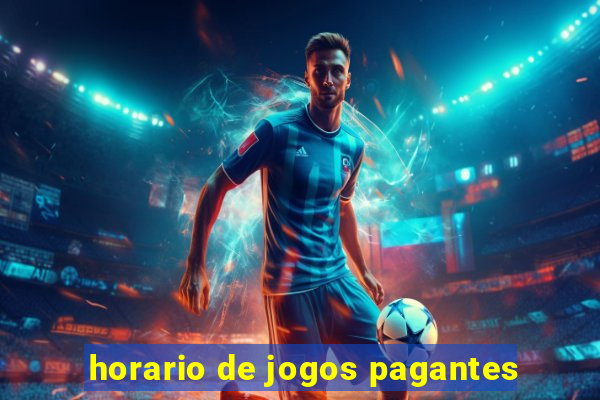 horario de jogos pagantes